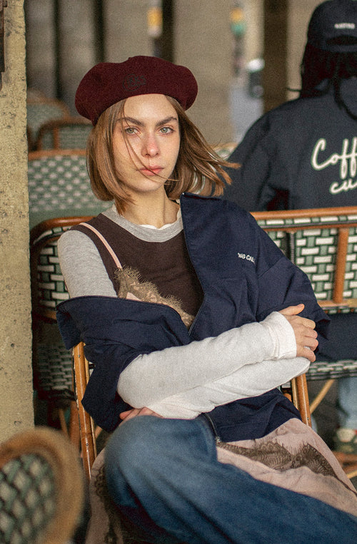 Camisa Paris Coffee Navy