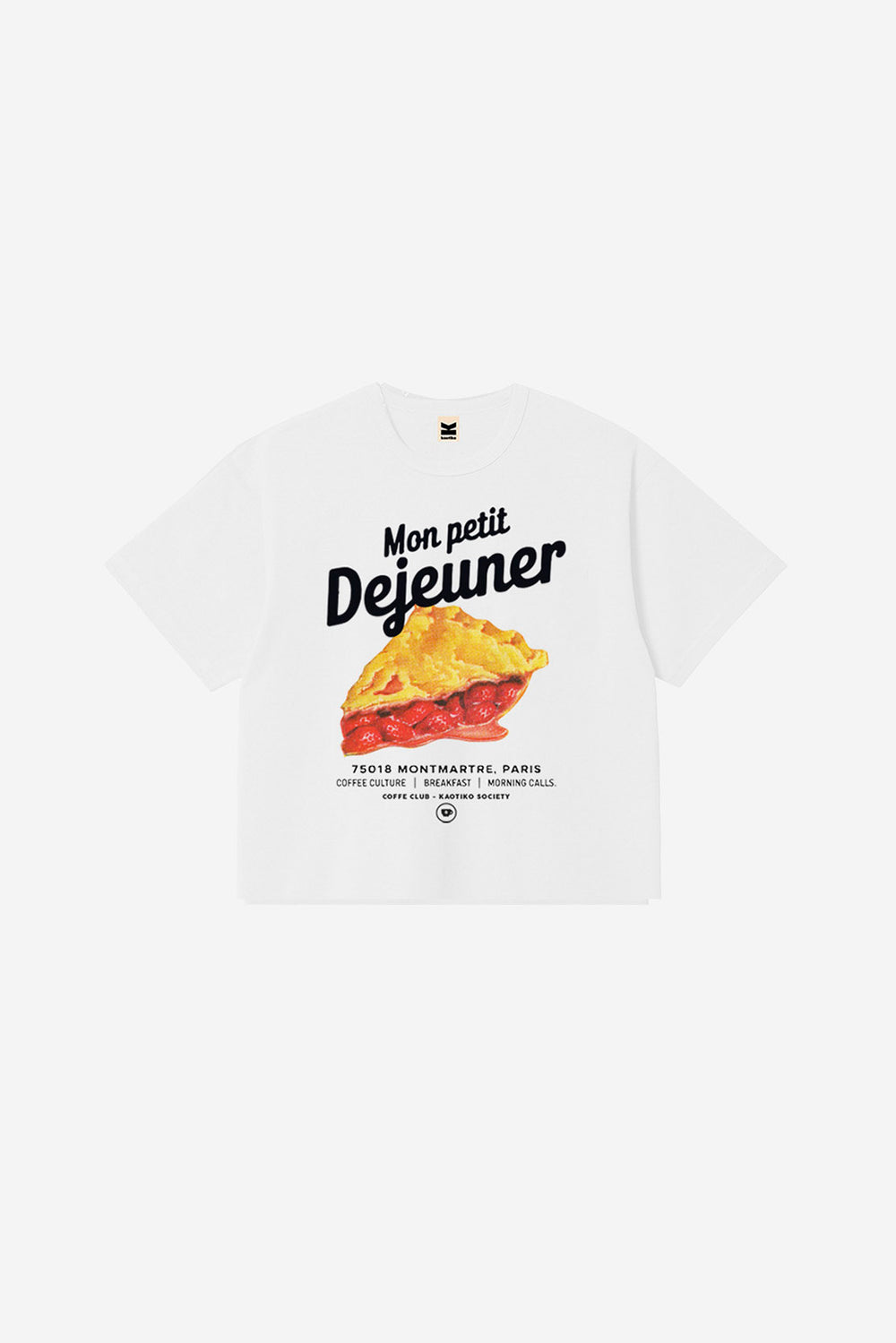 Camiseta Fraiser Organic Cotton White