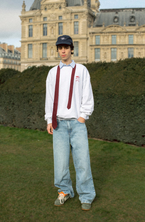 Sudadera Barista Organic Cotton White