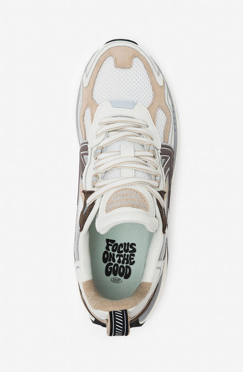 Zapatilla Kaotiko Man Vancouver Tech Antique White