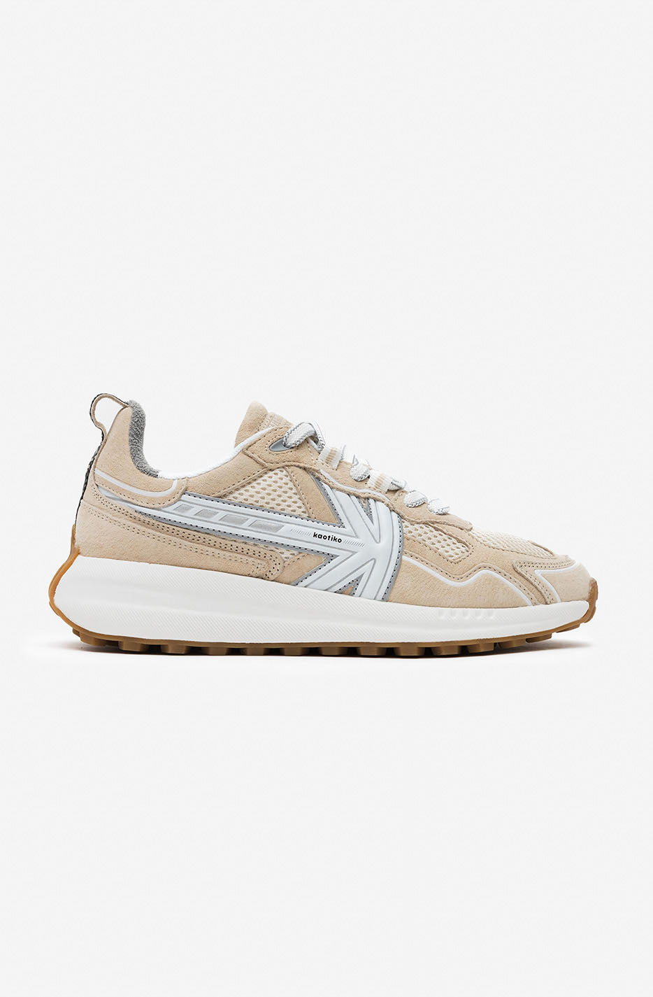 Zapatillas Kaotiko Woman Detroit Tech LT Beige