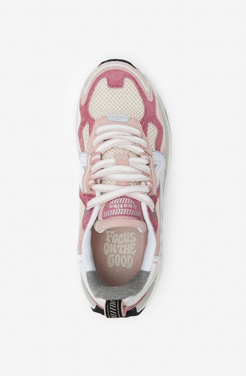 Kaotiko Woman Detroit Tech Sand Rose Sneakers