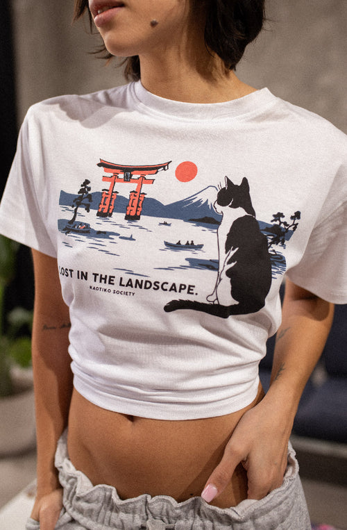 Landscape White T-shirt