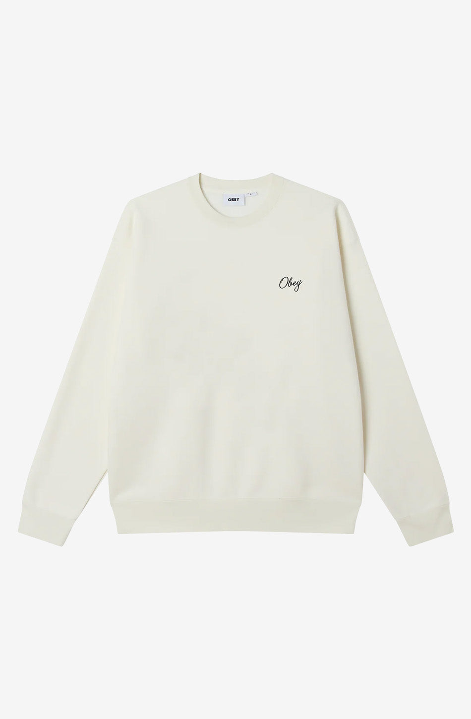 Sudadera OBEY Paper Rose Off White