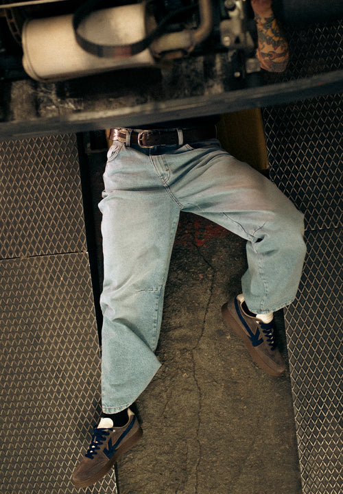 Pantalón Baggy Balloon Denim Blue