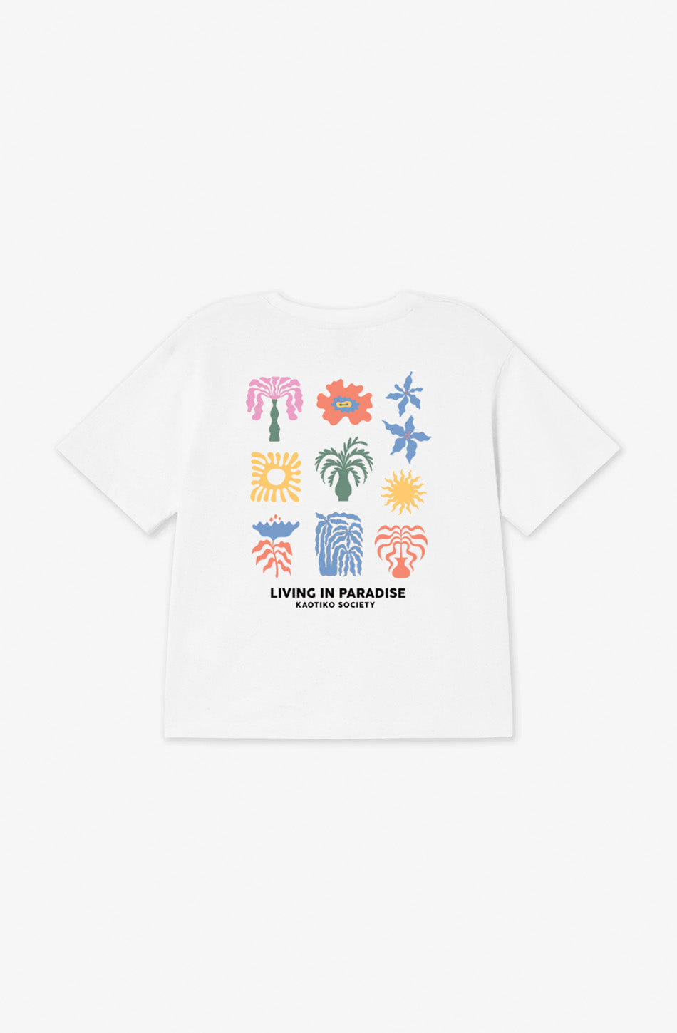 Paradise Organic Cotton White T-shirt