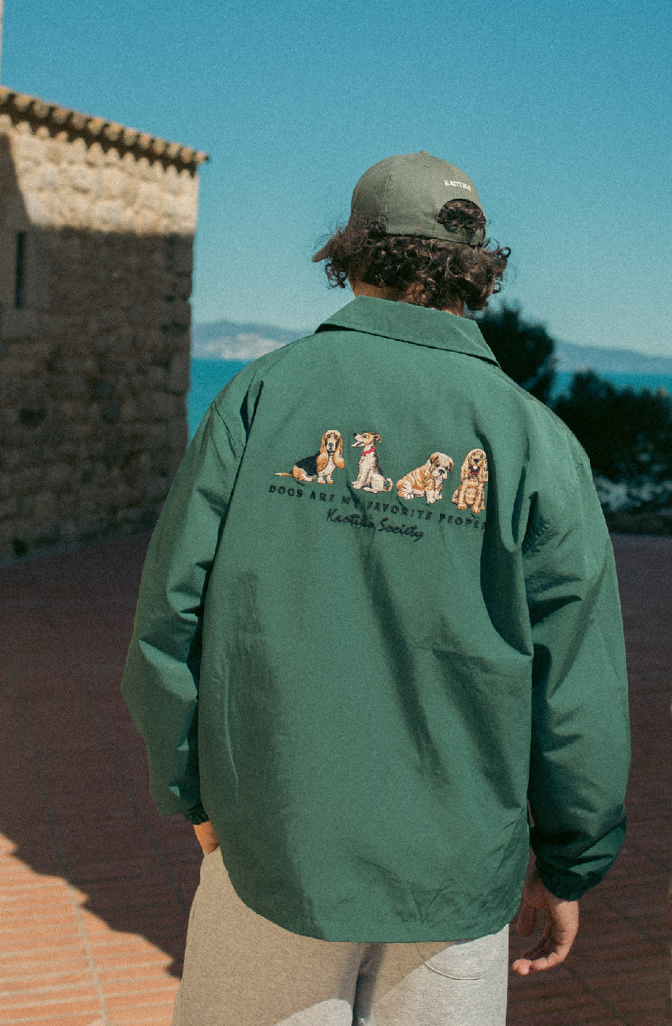 Chaqueta Dogs Green