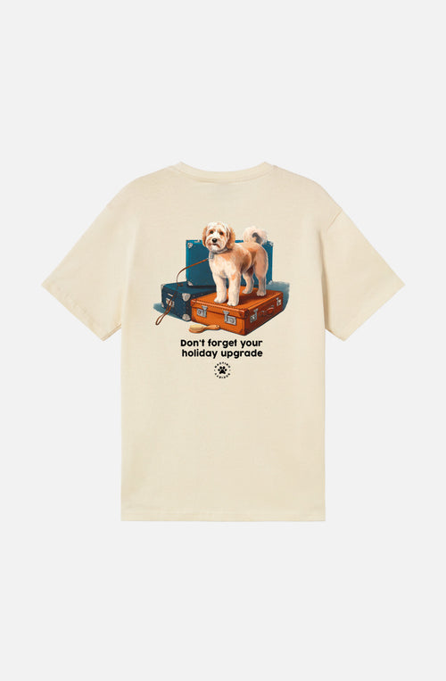Camiseta Holiday Upgrade Organic Cotton Ivory