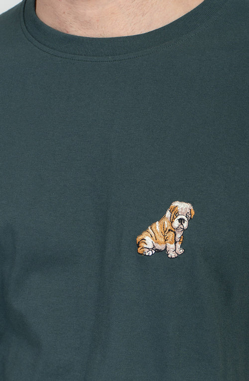 Camiseta Bulldog Posy Green