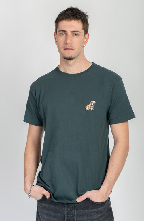 Camiseta Bulldog Posy Green