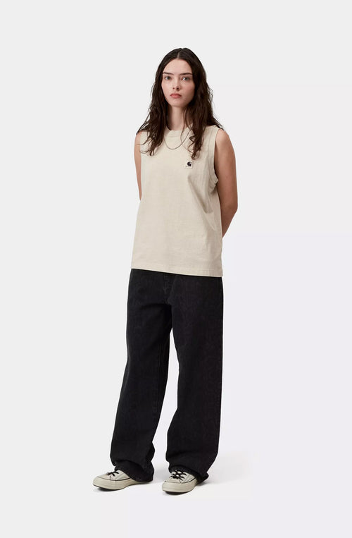 Camiseta Carhartt WIP W Nelson Organic Stone