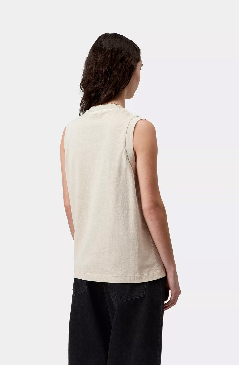 Camiseta Carhartt WIP W Nelson Organic Stone