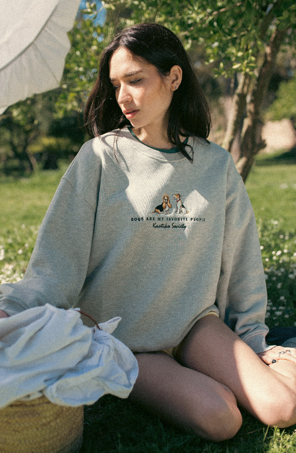 Sudadera Rita Gray