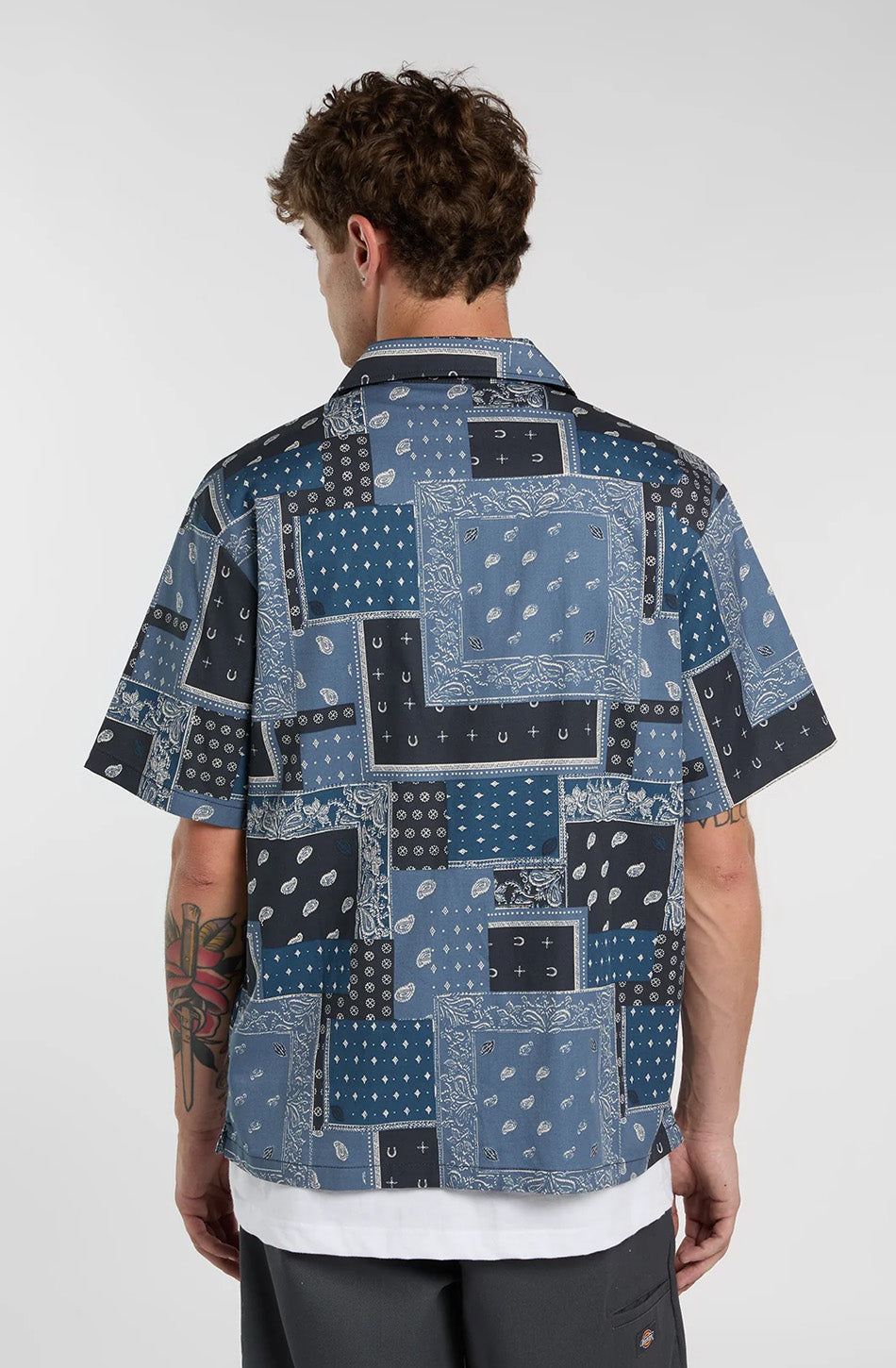 DICKIES Glandorf SS Dark Navy Shirt