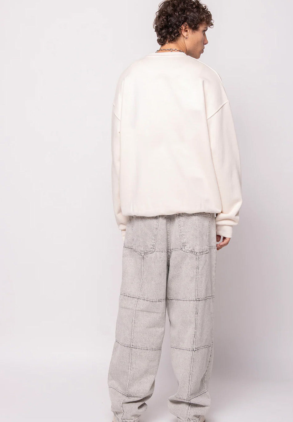 Sudadera Lost In The Landscape Organic Ivory