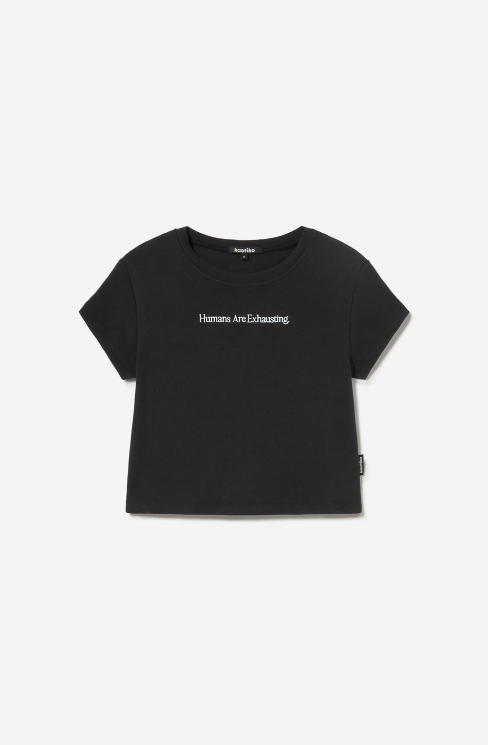 Camiseta Humans Are Exhausting Black