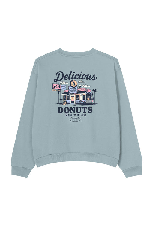 Sudadera Delicious Donuts Steel