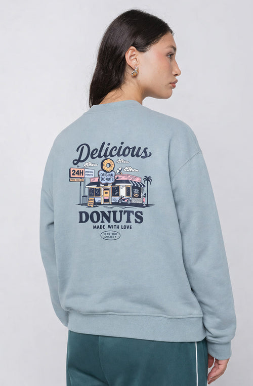 Sudadera Delicious Donuts Steel