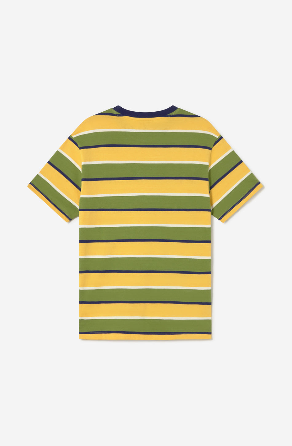 Camiseta Stripes Island Yellow/Green