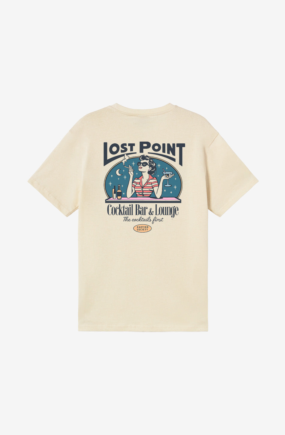 Camiseta Lost Point Woman Organic Cotton Ivory