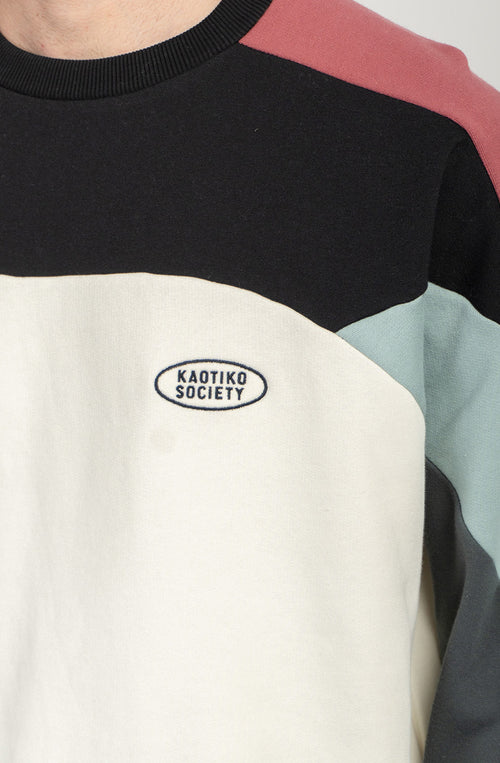 Sudadera Dru/Ivory/Black/Jade/Cloud