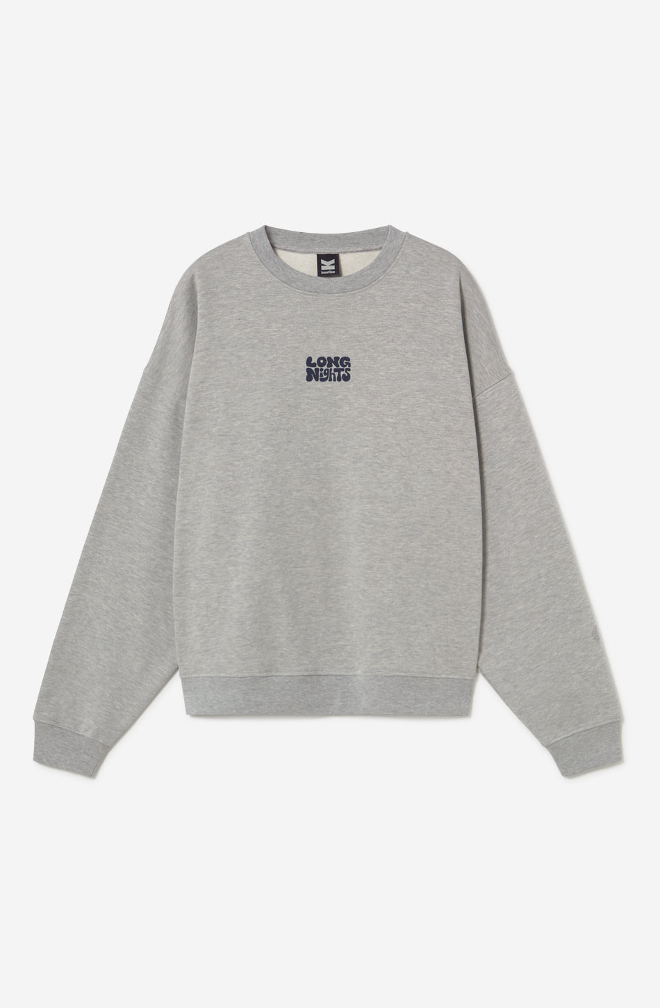 Sudadera Long Nights Gray