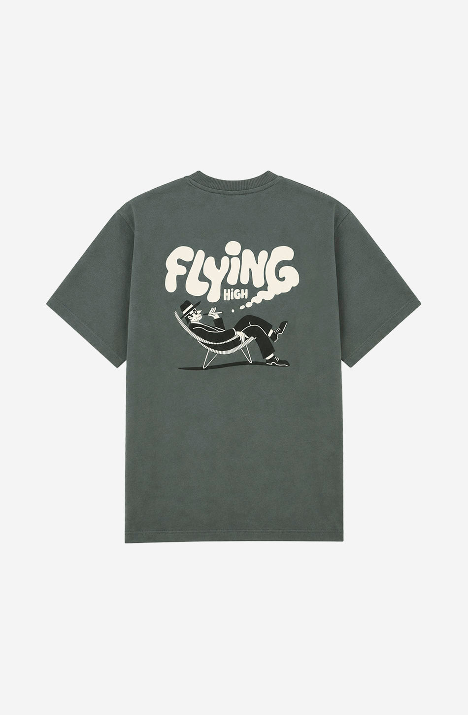Flying High Man Green T-shirt