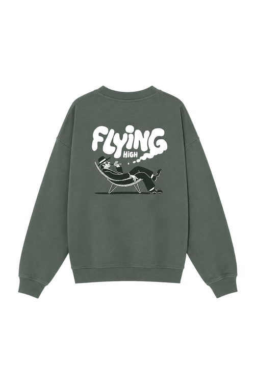 Flying High Green Hoodie