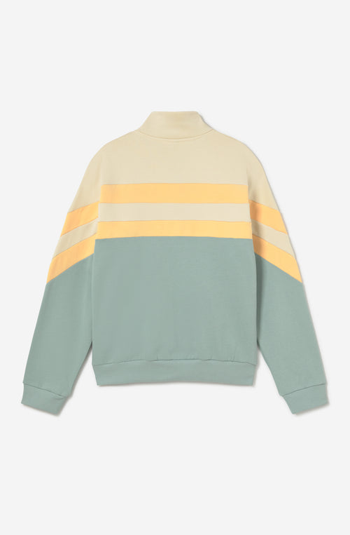 Sudadera Half-Zip Clark Bone/Cloud