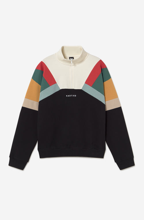 Aleck Ivory/Black Sweatshirt