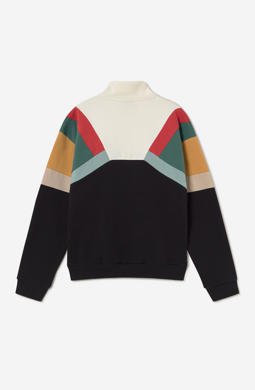 Aleck Ivory/Black Sweatshirt