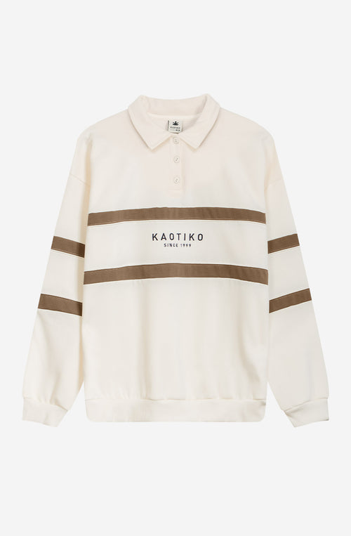 Sudaderas Polo Berwin Ivory/Camel