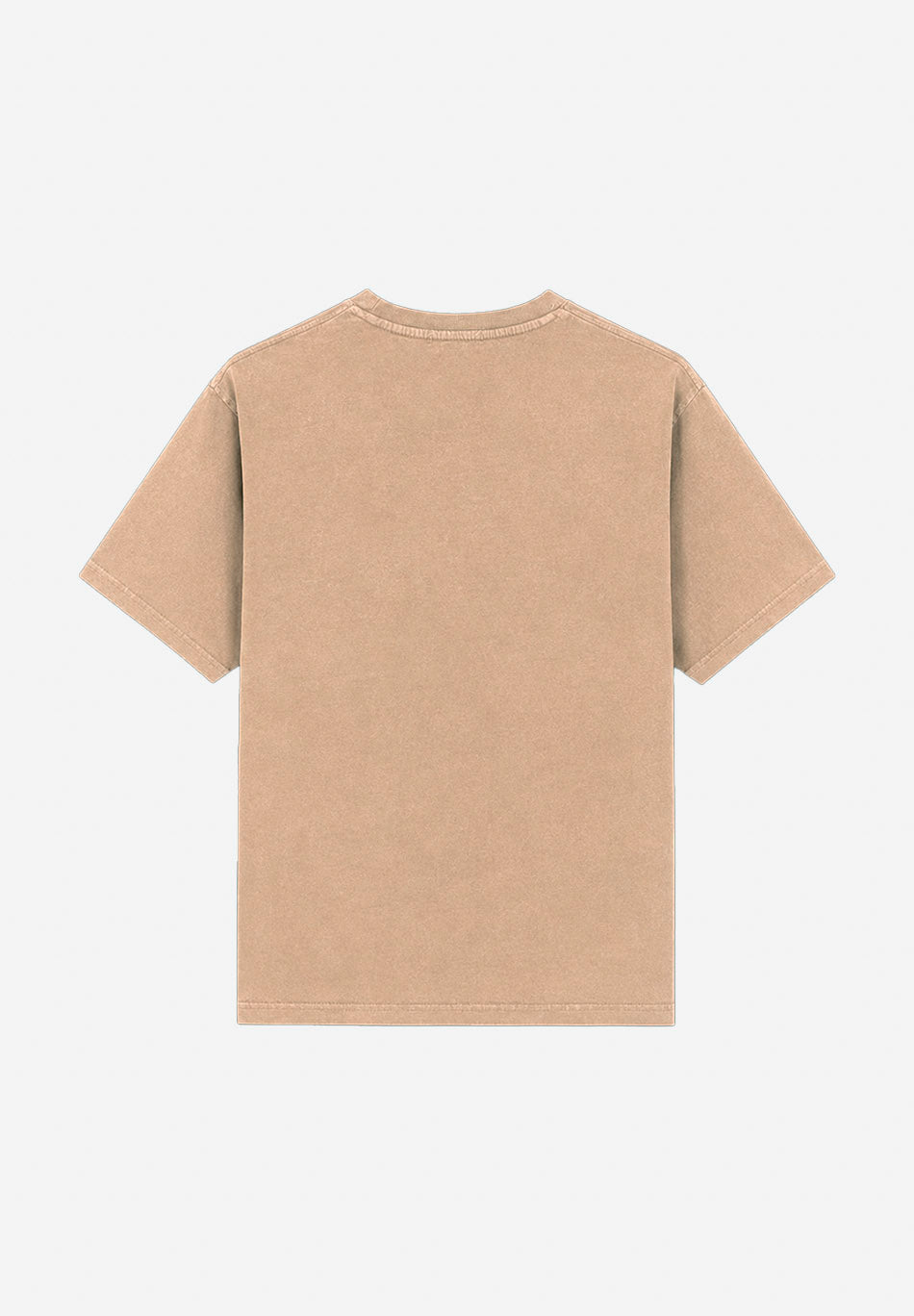 Camiseta Basic Washed Bone