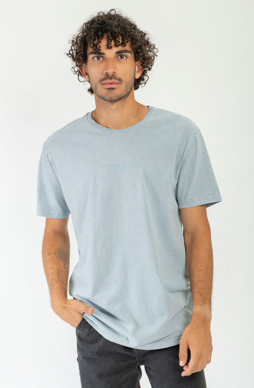 Camisetas Basic Washed Steel