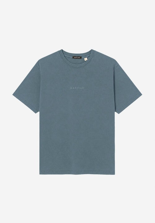 Camiseta Basic Washed Indigo