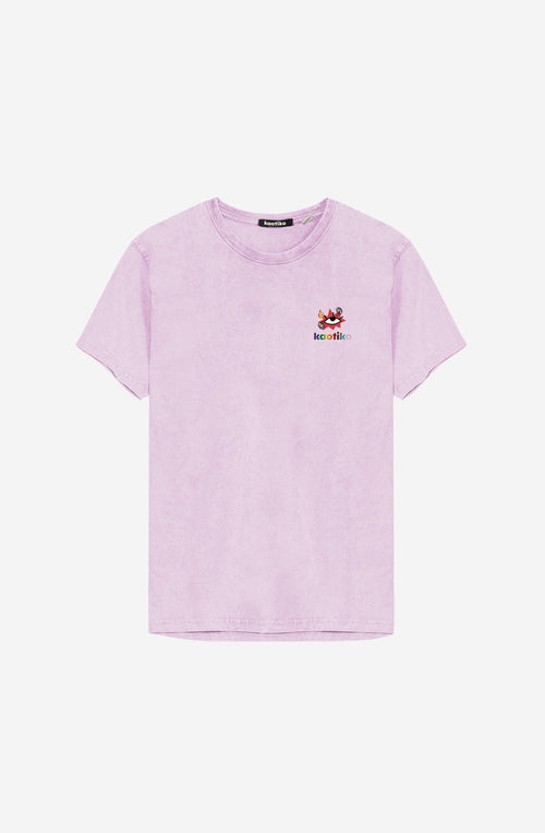 Camiseta Washed Pride 2026 Malva