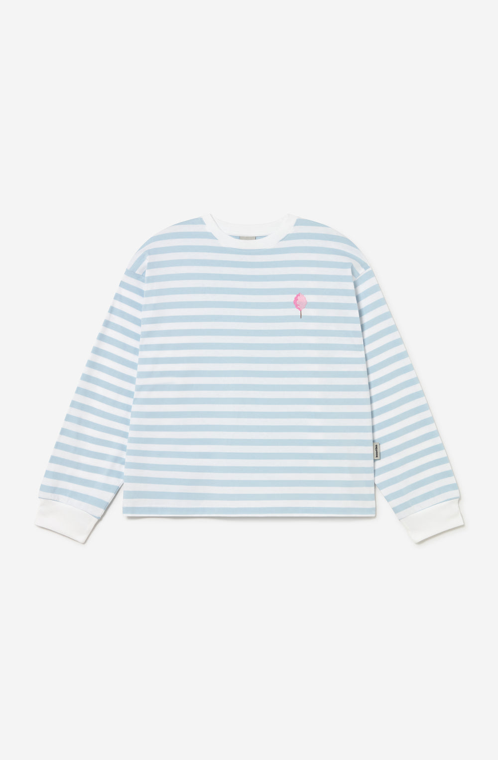 Camiseta Stripes White Sky Cotton Candy