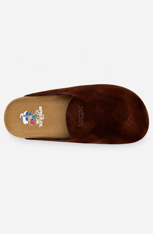 Zuecos Kaotiko Cloggy Mule Brown