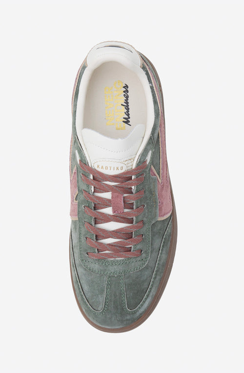 Kaotiko Boston V Velvet Green Sneakers