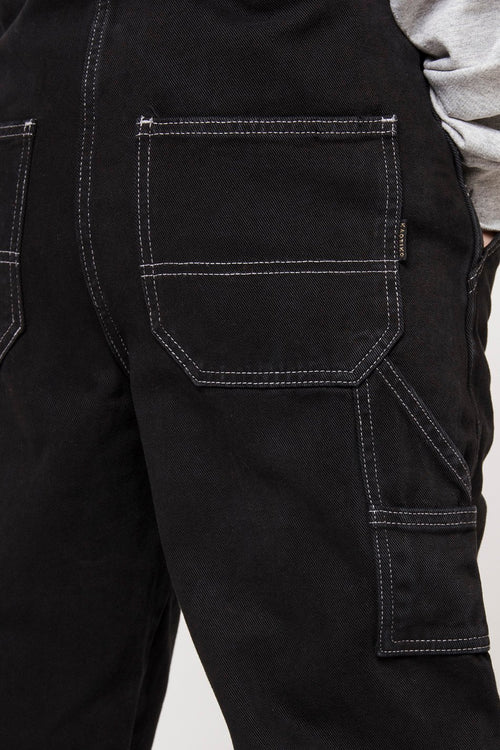 Long Black Dungaree