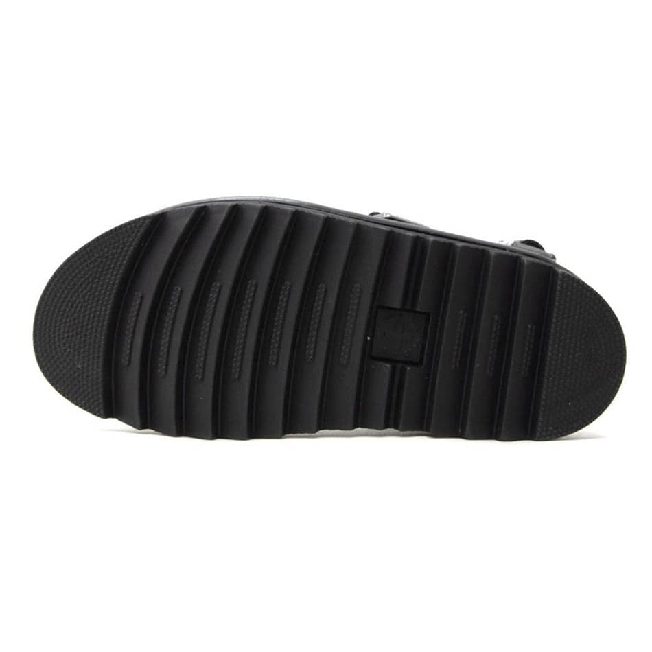 Dr Martens Voos leather black sandals