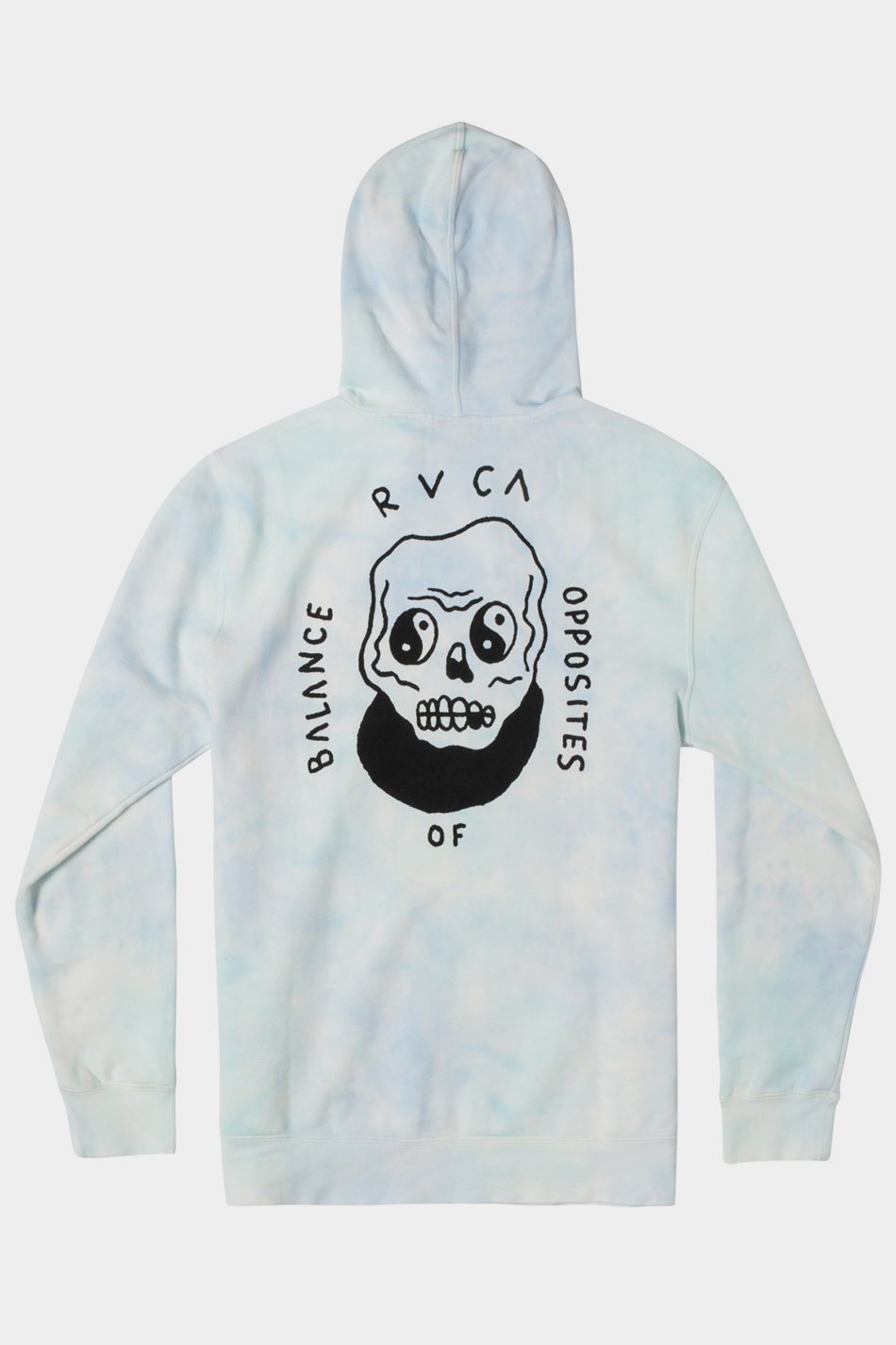 RVCA Benji Skull Blumble Tie Dye Hoodie