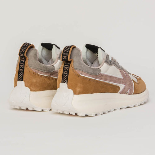 Kaotiko Retro Running Tan Sneakers