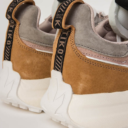 Zapatillas Kaotiko Retro Running Tan