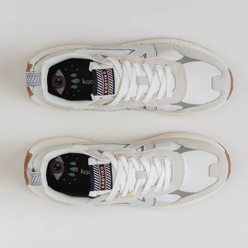 Zapatillas Kaotiko Retro Running Off White
