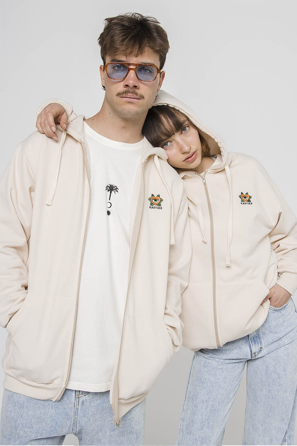 Sudadera Corazón Bone