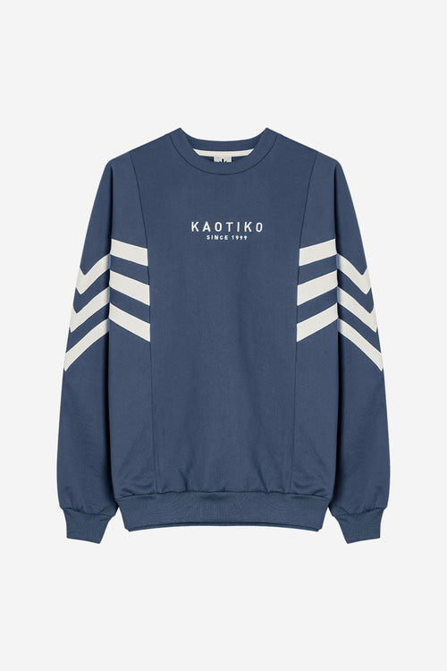 Sudadera Chad Prusia / Ivory