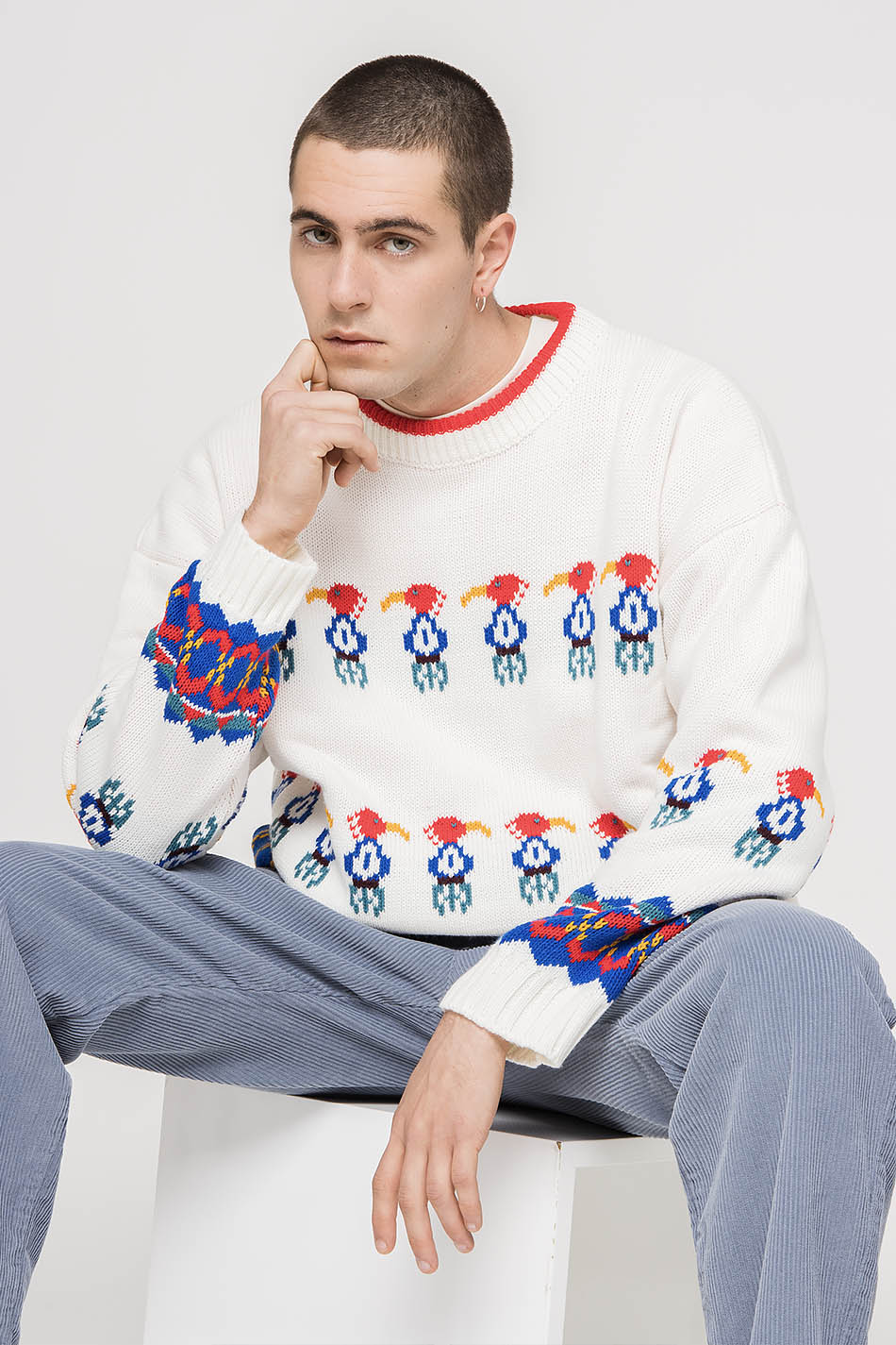 Jersey Parrot White