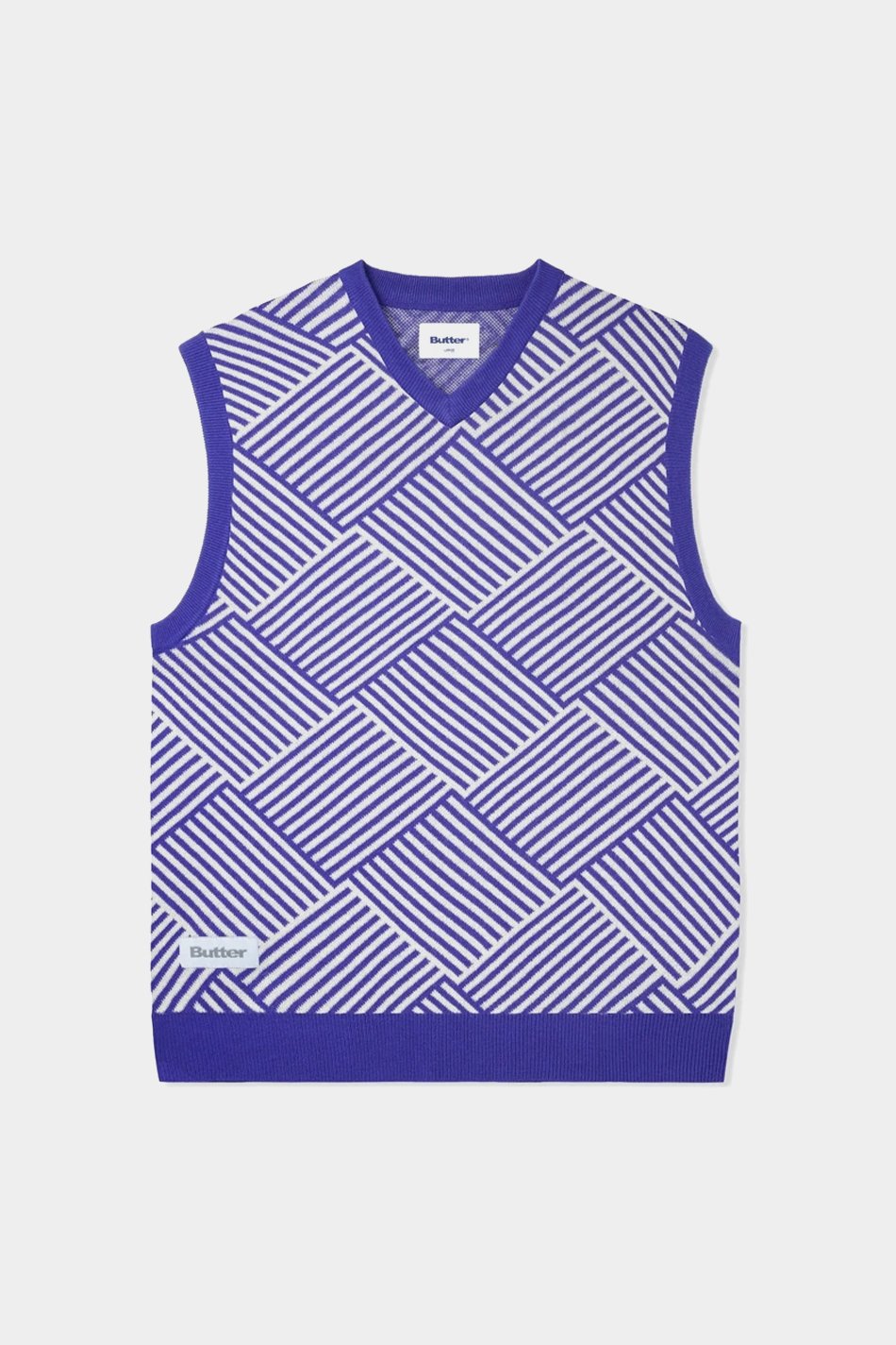 Chaleco Butter Goods Parquet Knit
