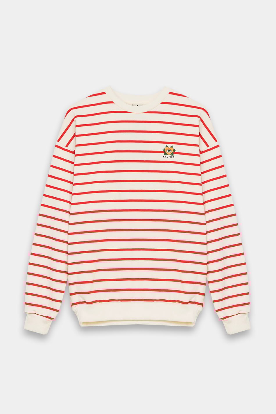 Sudadera Heart Stripes Red